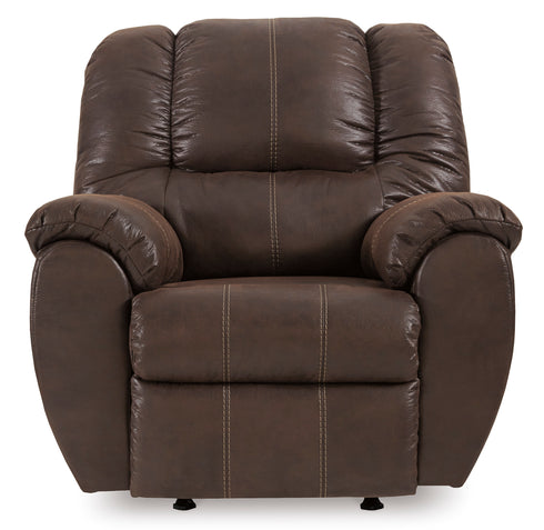 McGann Walnut Rocker Recliner
