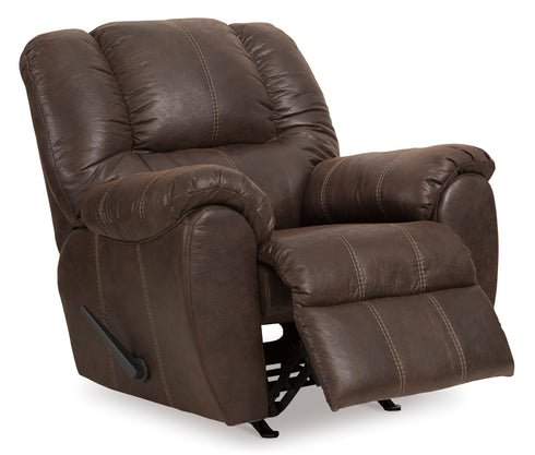 McGann Walnut Rocker Recliner