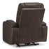 Schooner Rocks Umber Power Recliner w/ Adjustable Headrest