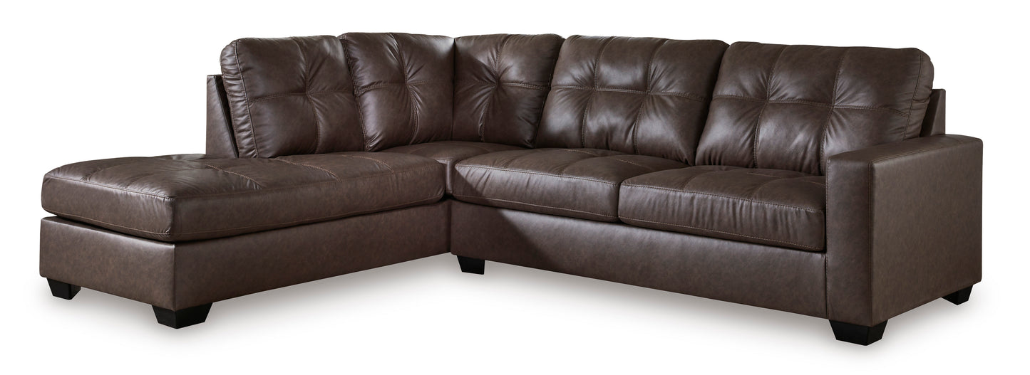 Barlin Mills Umber LAF Chaise Sectional
