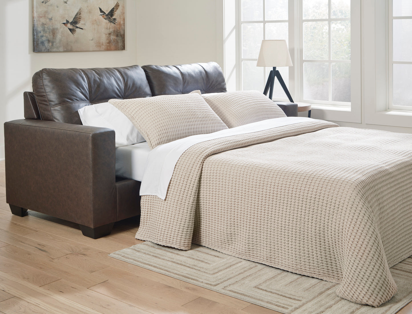 Barlin Mills Umber Queen Sleeper Sofa