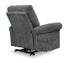 Aureta Charcoal Power Lift Recliner w/ Heat & Massage