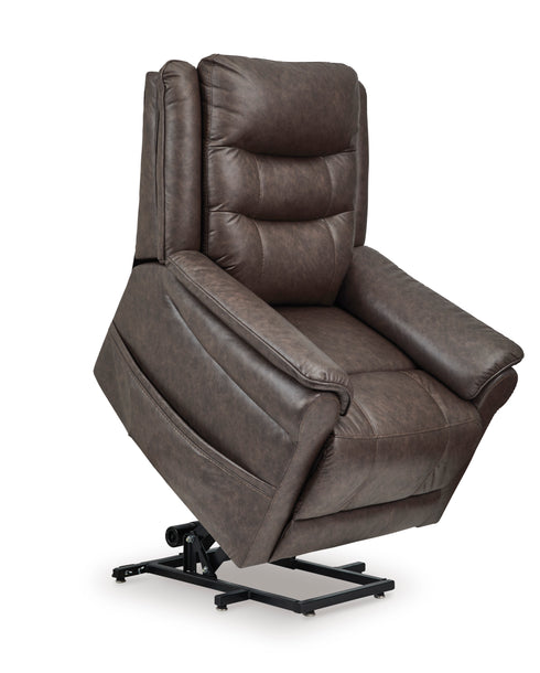 Oatman Umber Power Lift Recliner