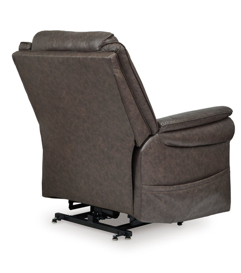 Oatman Umber Power Lift Recliner
