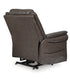 Oatman Umber Power Lift Recliner