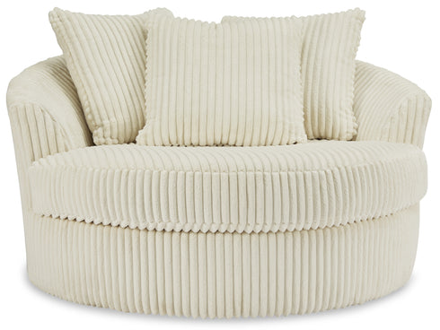 Lindyn Ivory Swivel Chair