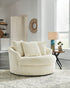 Lindyn Ivory Swivel Chair