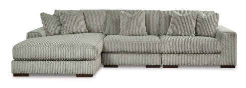 Lindyn Fog 3-piece Sectional with LAF Chaise