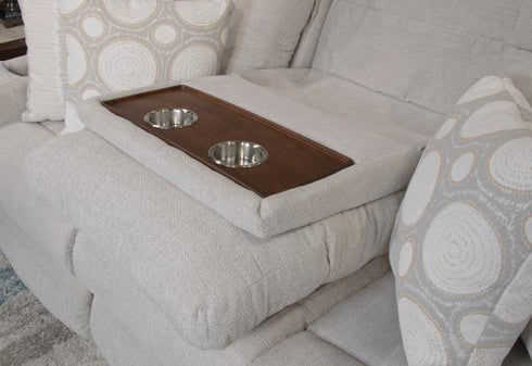 Sanctuary Winter Power Reclining Sofa W/ Heat & Massage