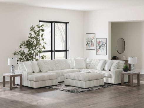 Stupendous Alloy U-Shaped LAF Chaise Sectional