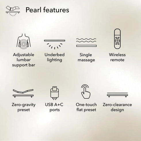 Serta Baselogic Pearl Adjustable Base