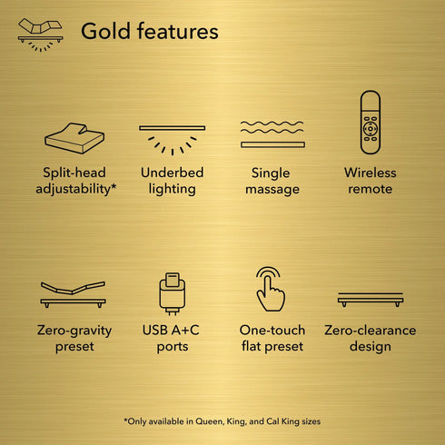 Serta Baselogic Gold Adjustable Base