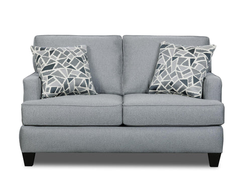 Madonna Silver Sofa & Loveseat