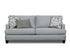 Madonna Silver Sofa & Loveseat