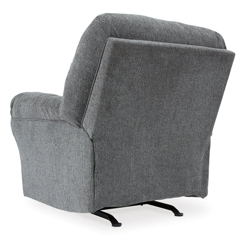 Allmaxx Pewter Rocker Recliner