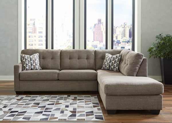 Mahoney Chocolate Sectional