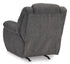 Foreside Charcoal Rocker Recliner