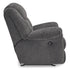 Foreside Charcoal Rocker Recliner