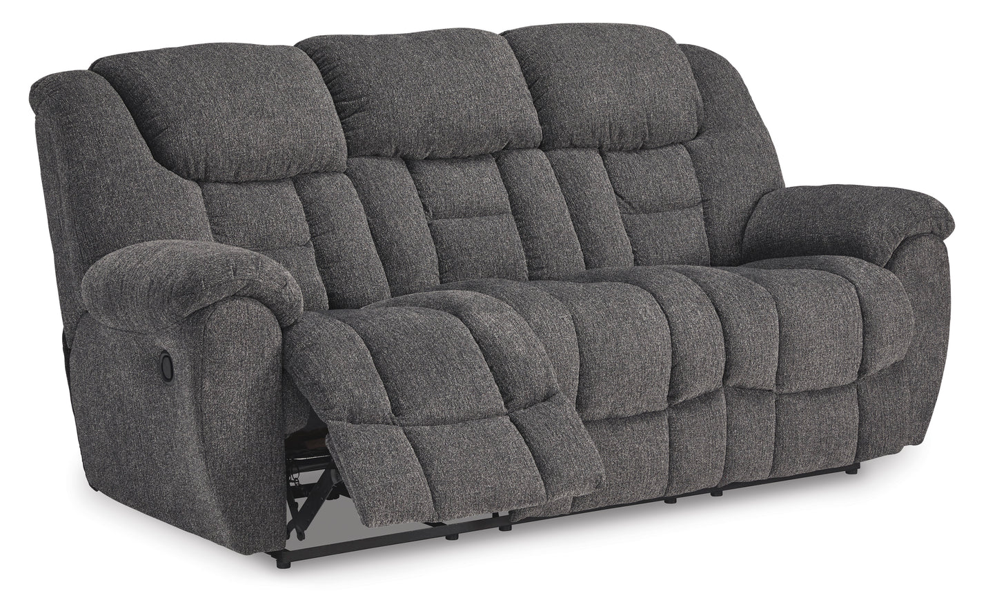 Foreside Charcoal Reclining Sofa