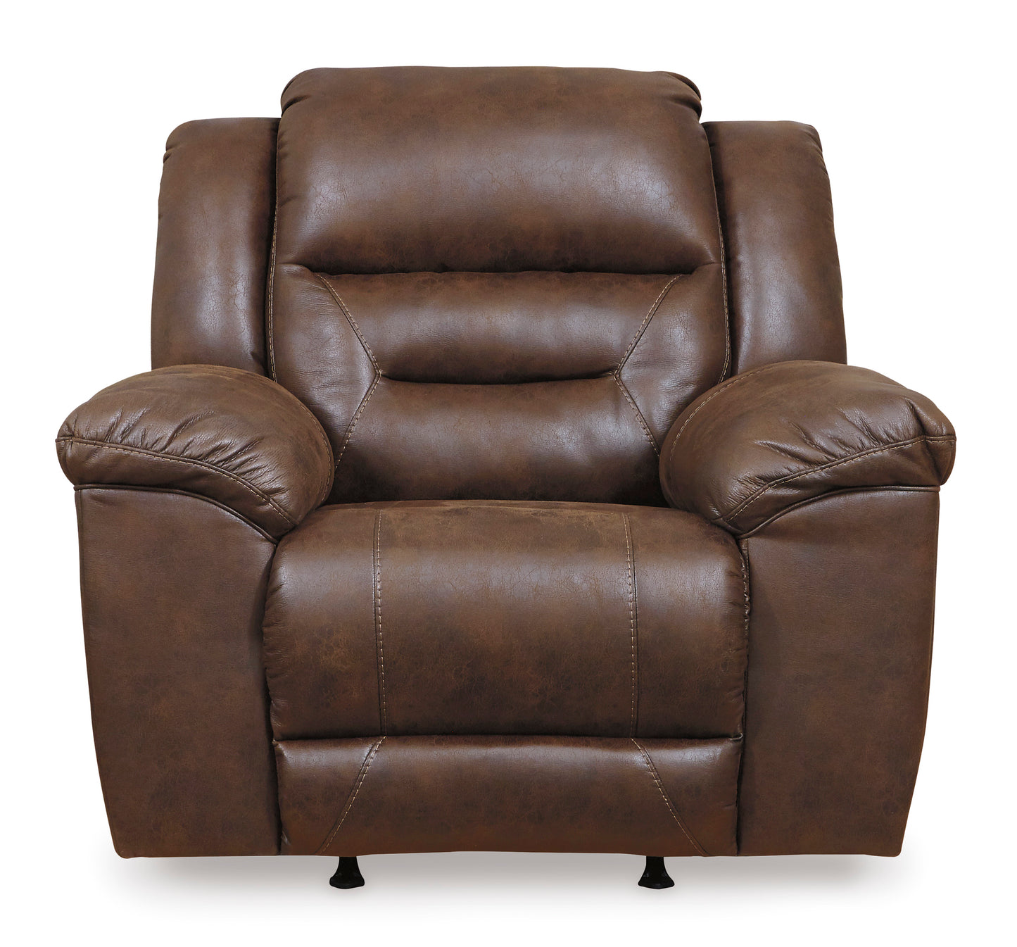 Stoneland Chocolate Power Rocker Recliner