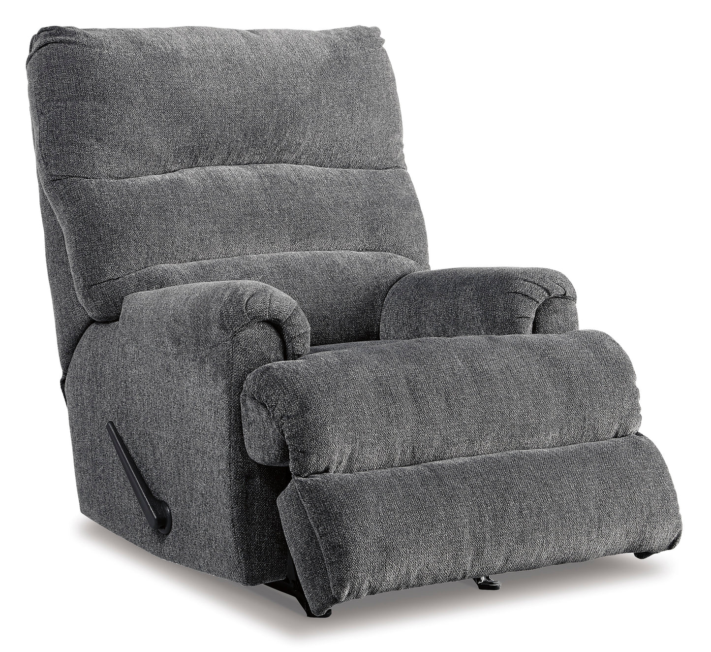 Man Fort Graphite Rocker Recliner