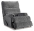 Man Fort Graphite Rocker Recliner