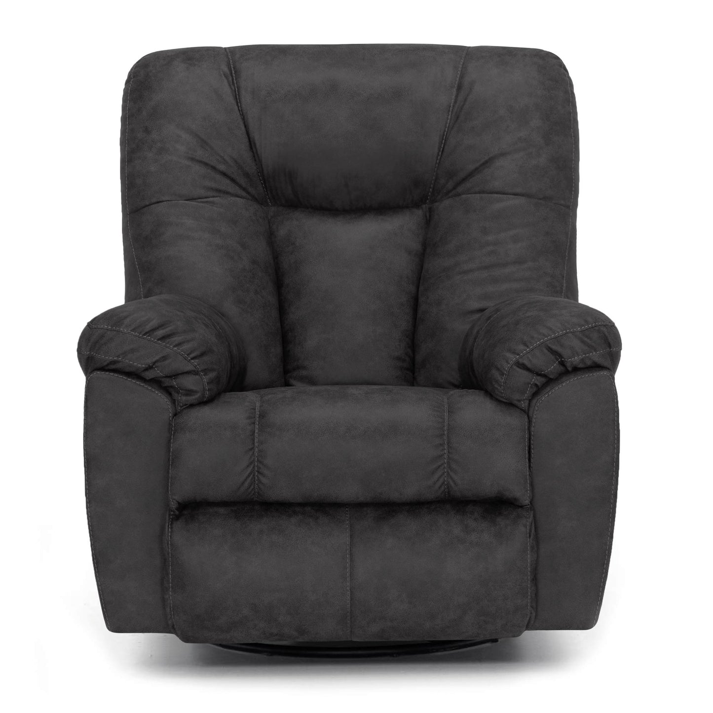 Connery Amargo Slate Swivel Rocker Recliner