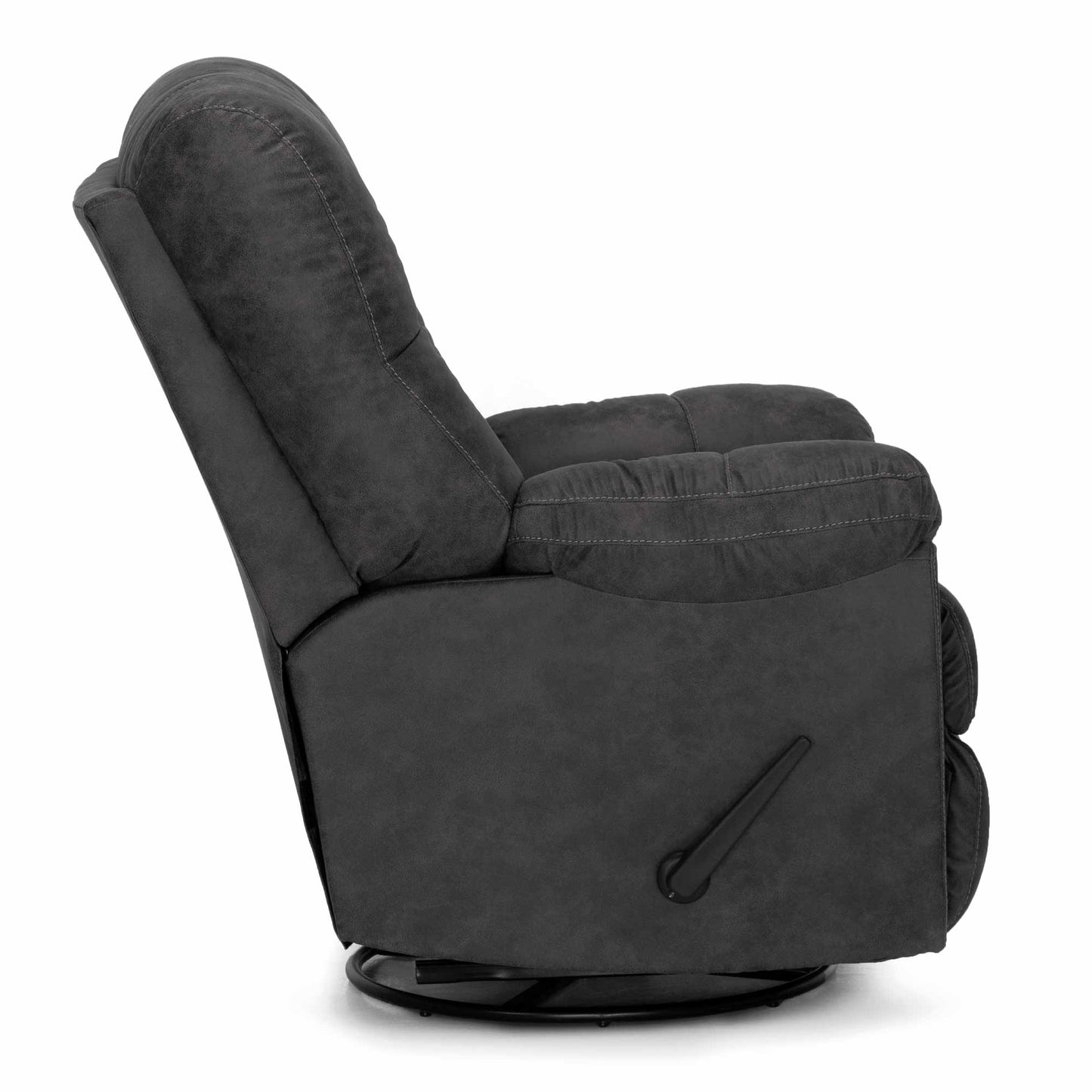 Connery Amargo Slate Swivel Rocker Recliner