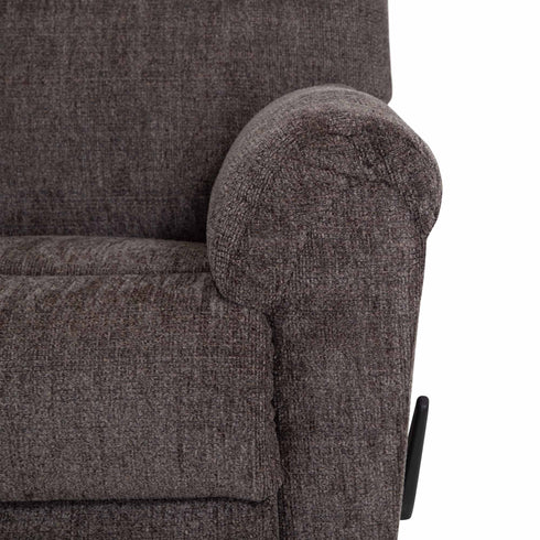 Harvey Contend Mocha Rocker Recliner