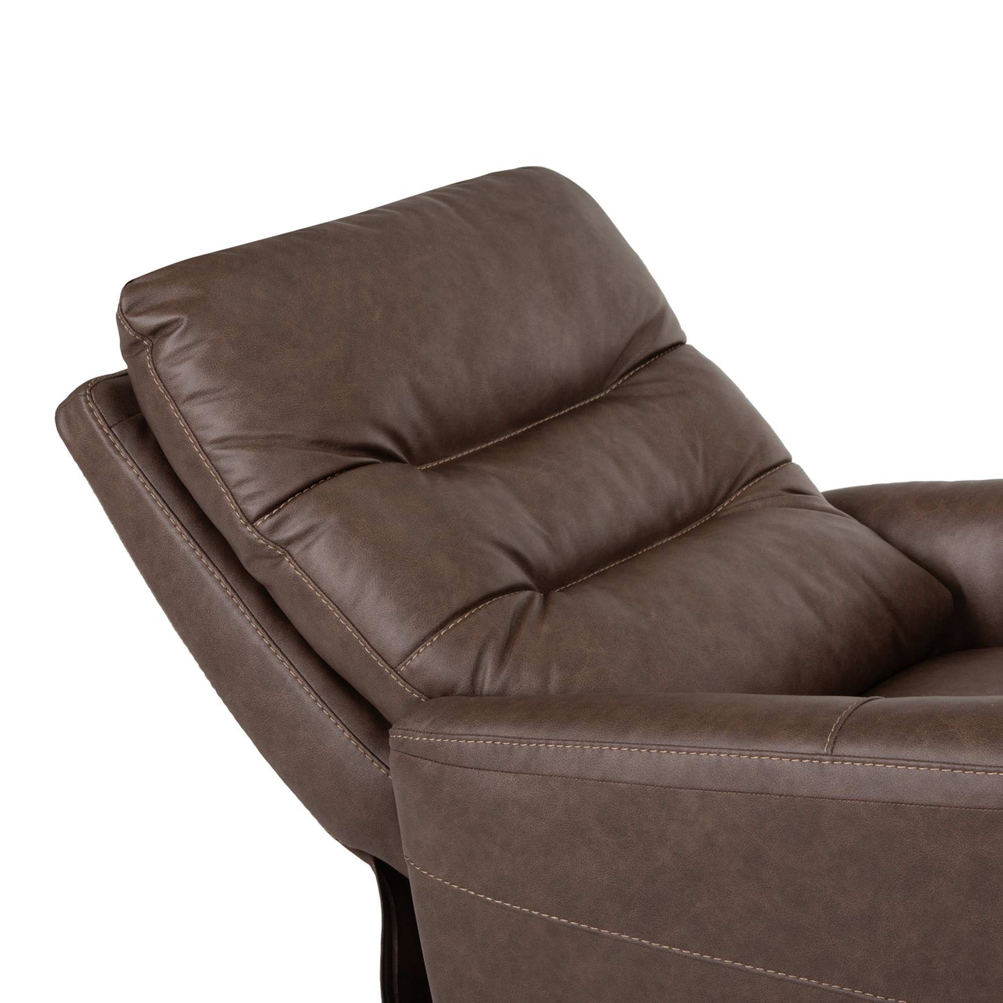 Leo Jester Taupe Swivel Glider Recliner