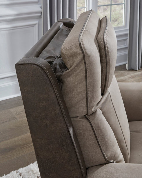 4Z-Peaceful Pause Sand Power Lift Recliner - WCC Furniture & Mattress Center Lafayette & Lake Charles