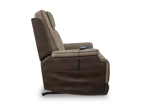 4Z-Peaceful Pause Sand Power Lift Recliner - WCC Furniture & Mattress Center Lafayette & Lake Charles