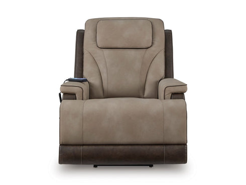 4Z-Peaceful Pause Sand Power Lift Recliner - WCC Furniture & Mattress Center Lafayette & Lake Charles