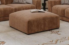 Silas Mocha Ottoman