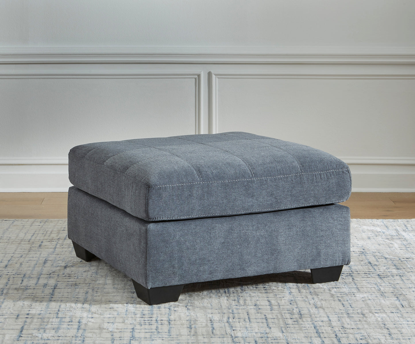 Marleton Denim Ottoman