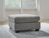 Marleton Gray Ottoman