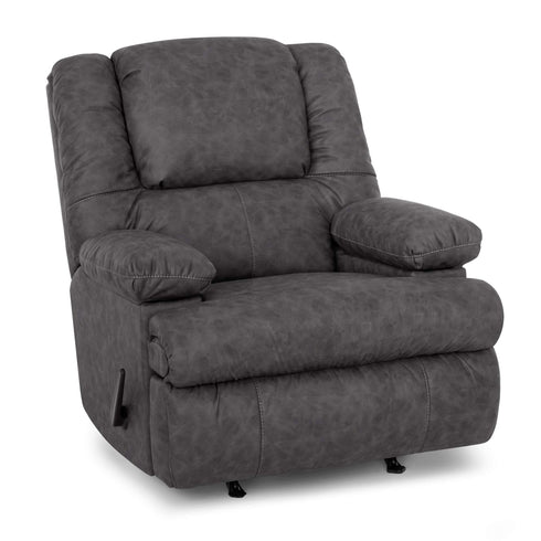 Clayton Easter Slate Rocker Recliner w/ Frosty Fridge