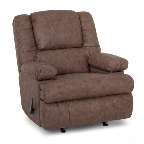 Clayton Easter Mocha Rocker Recliner w/ Frosty Fridge