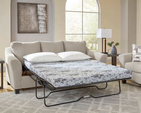Willarae Taupe Queen Sofa Sleeper