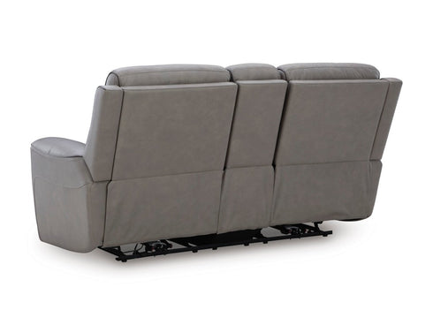 5Z - Comfort Coin Power Reclining Loveseat w/ Console - WCC Furniture & Mattress Center Lafayette & Lake Charles