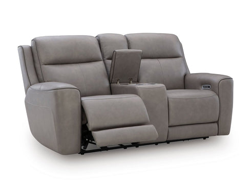 5Z - Comfort Coin Power Reclining Loveseat w/ Console - WCC Furniture & Mattress Center Lafayette & Lake Charles