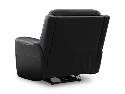 5Z - Comfort Onyx Power Recliner w/ADJ Headrest - WCC Furniture & Mattress Center Lafayette & Lake Charles