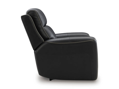 5Z - Comfort Onyx Power Recliner w/ADJ Headrest - WCC Furniture & Mattress Center Lafayette & Lake Charles