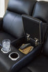 5Z - Comfort Onyx Power Reclining Loveseat w/ Console - WCC Furniture & Mattress Center Lafayette & Lake Charles