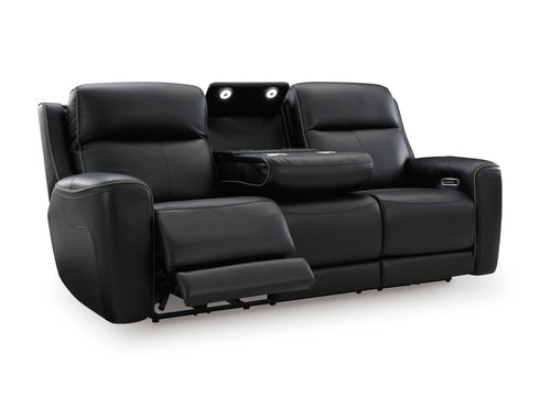5Z - Comfort Onyx Power Reclining Sofa w/ ADJ Headrest - WCC Furniture & Mattress Center Lafayette & Lake Charles