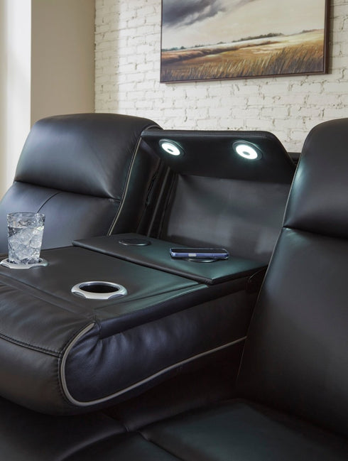 5Z - Comfort Onyx Power Reclining Sofa w/ ADJ Headrest - WCC Furniture & Mattress Center Lafayette & Lake Charles