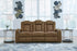 Wolfridge Brindle PWR Reclining Sofa & Loveseat