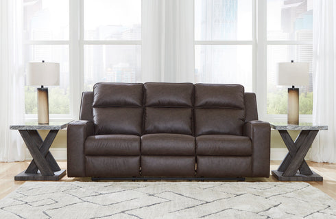 Lavenhorne Umber Reclining Sofa & Loveseat