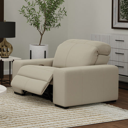 Ferrara Smoke Power Recliner