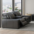 Ferrara Black Power Reclining Loveseat